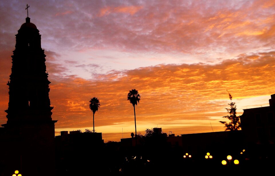 Sun set cloud orange