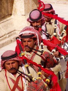 Uniform music band arabs