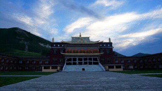 Asia architecture zen
