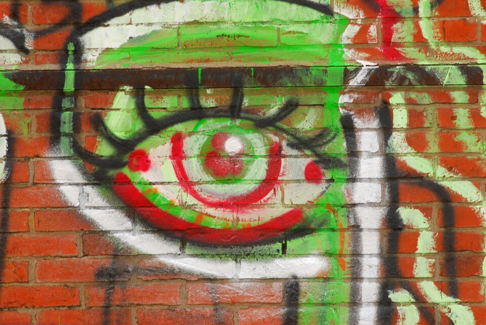 Art painting vandalism