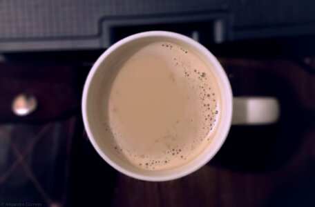 Cafe cup dark photo
