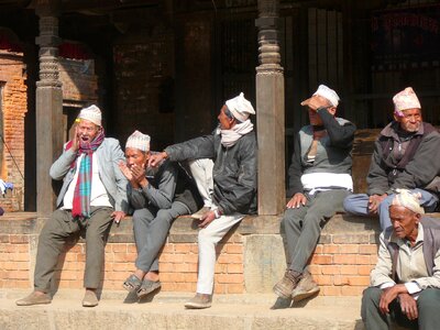 Pensioners leisure rest