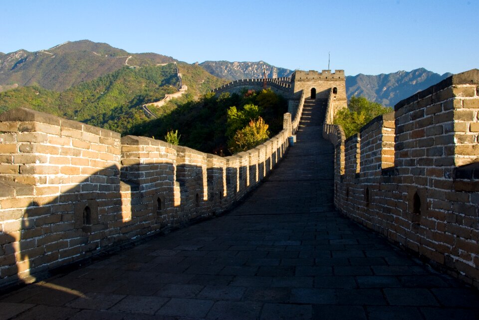 The great wall mutianyu beijing great wall