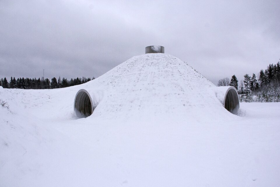 Given below snow winter