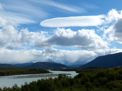 Landscape nature torres del paine photo