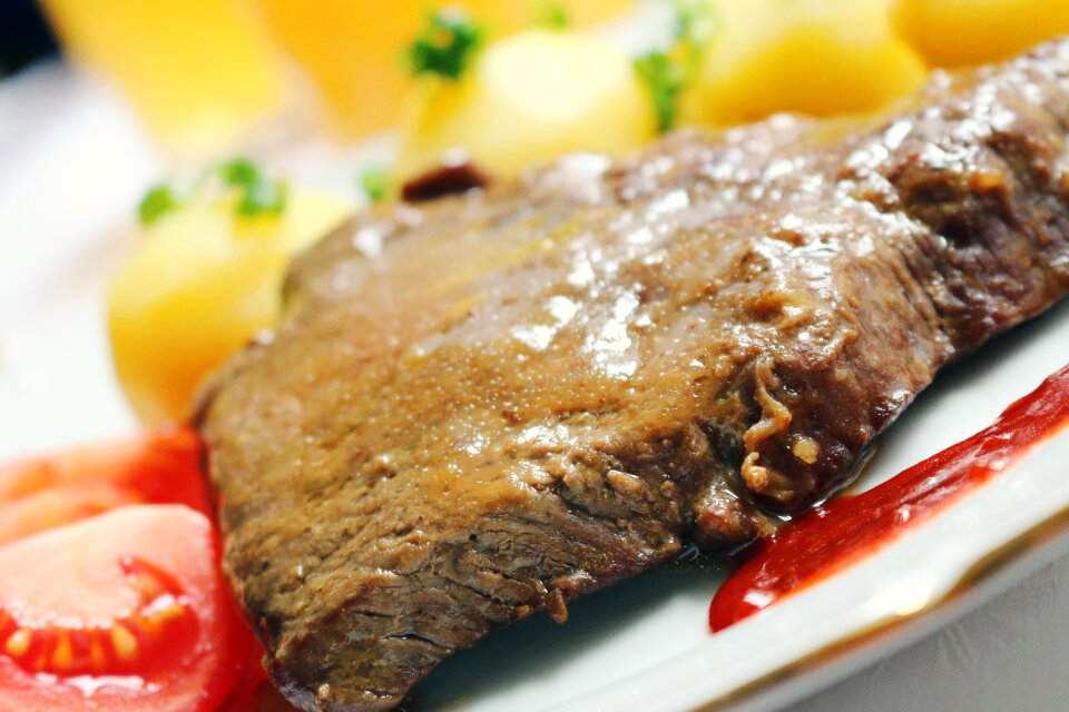 Potatoes tomatoes food