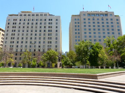 Santiago de chile capital space photo