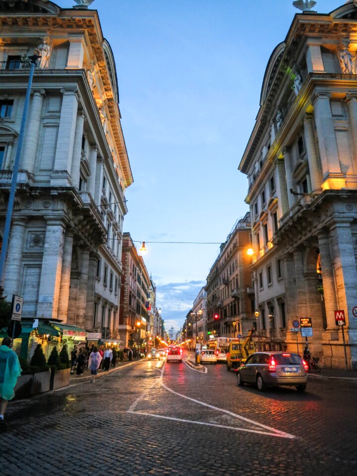 City streets roads