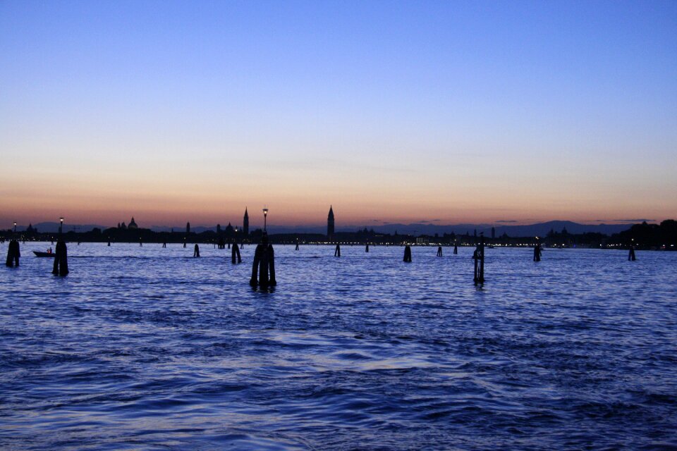 Venice setting sun shackles