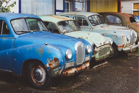 Classic rust parking photo