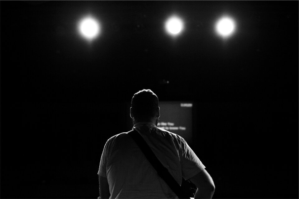 Guitar strap man guy