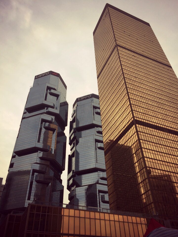 Towers city urban