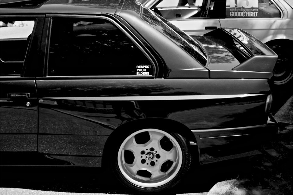 Automotive black and white
