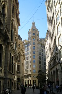 Urban downtown buildings
