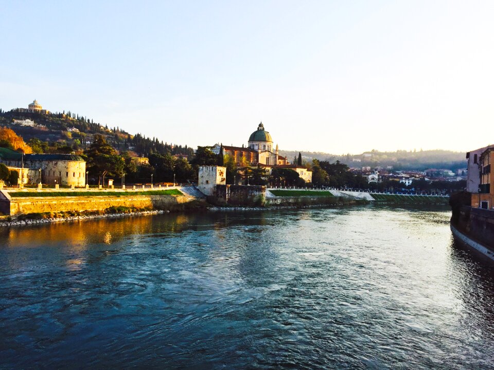 Adige the river adige vista