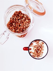Cereal cup mug photo