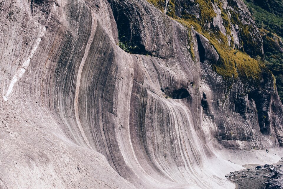 Limestone rounded erosion