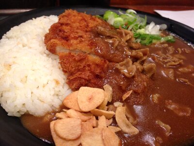Curry japanese restaurant food photo