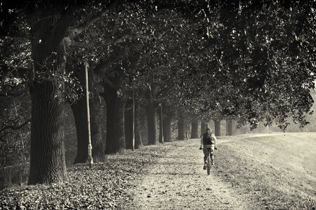 Biker exercise fitness