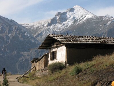 Tibetan architecture features building landscape
