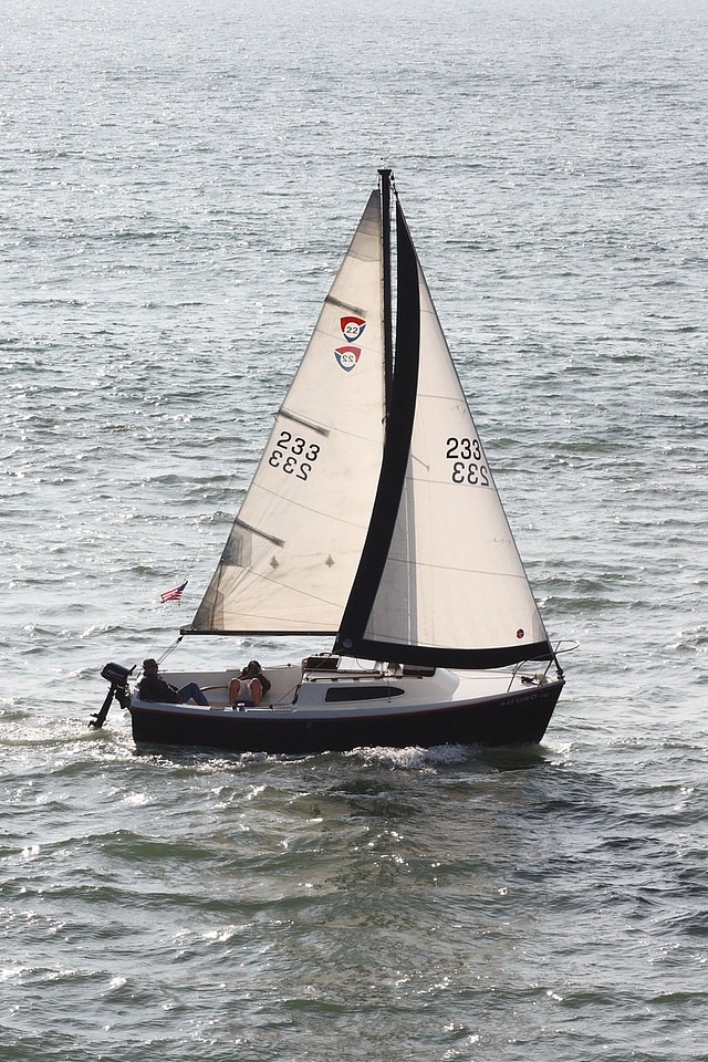 Sail sailing ocean