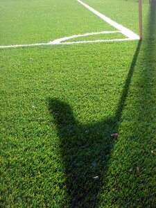 Lawn goal corner