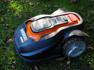 Automatically robot lawn mower service robots photo