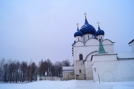 Suzdal winter church