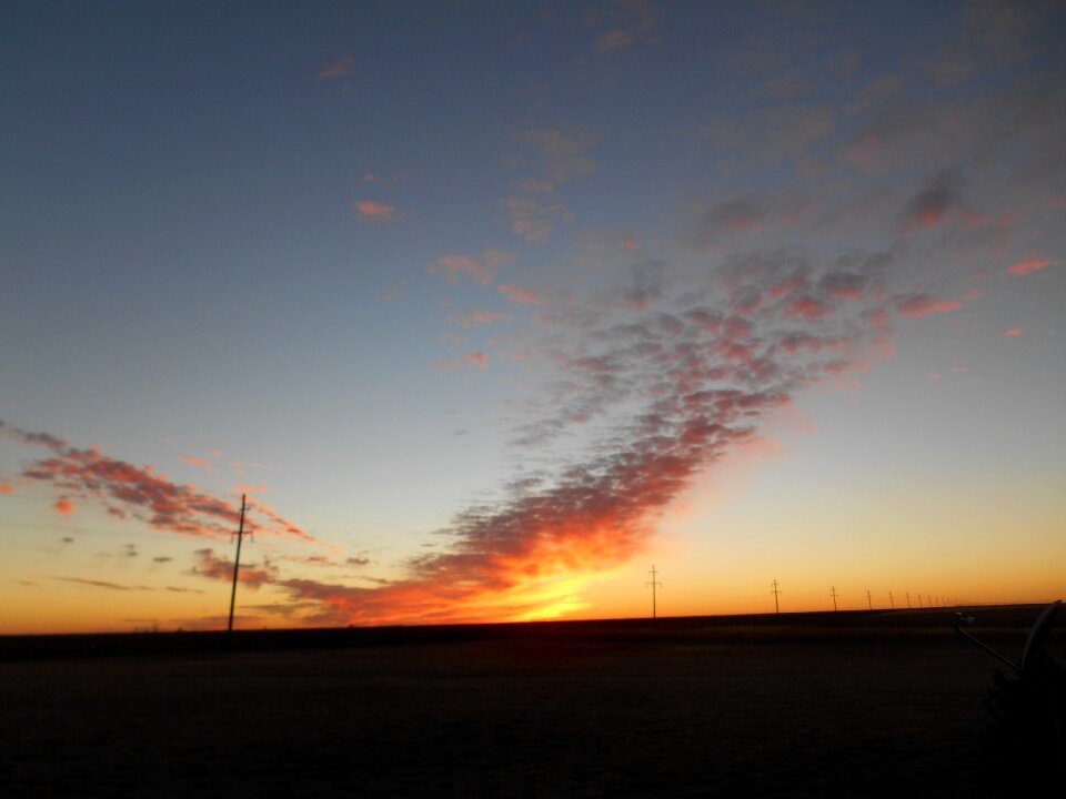 Sky horizon