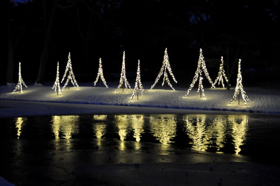 Christmas holiday night