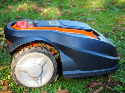 Automatically robot lawn mower service robots photo