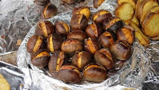 Chestnut sweet chestnuts food