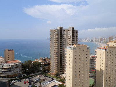 Benidorm urban landscape view