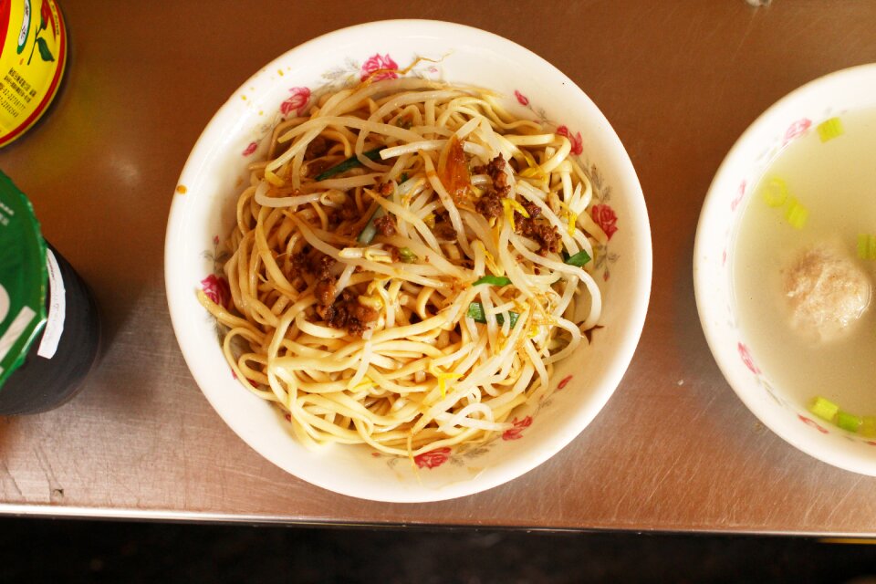 Food dry surface bowl photo