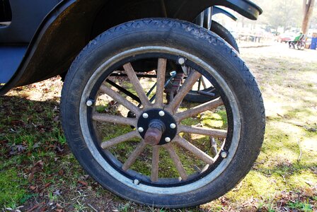 Vintage spikes tire