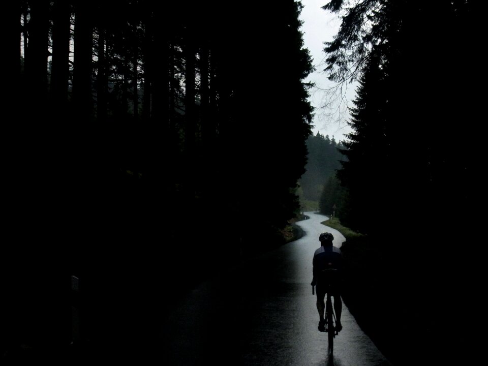 Bike ride more rain