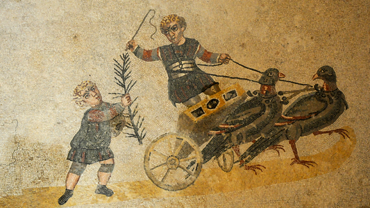 Frescoes mosaic history
