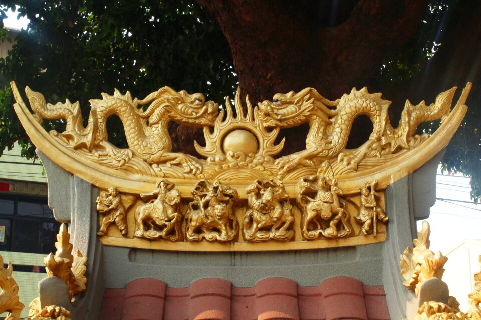 Religion temple earth god