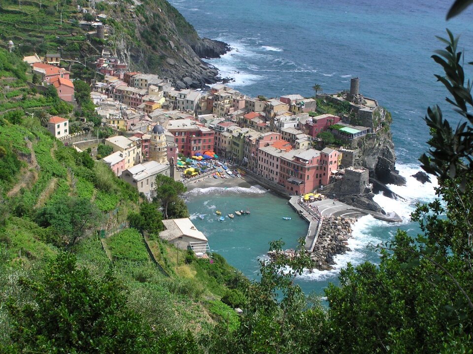 Cinque terre colors village