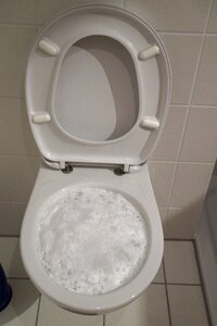 Clean foam sanitaryblock photo