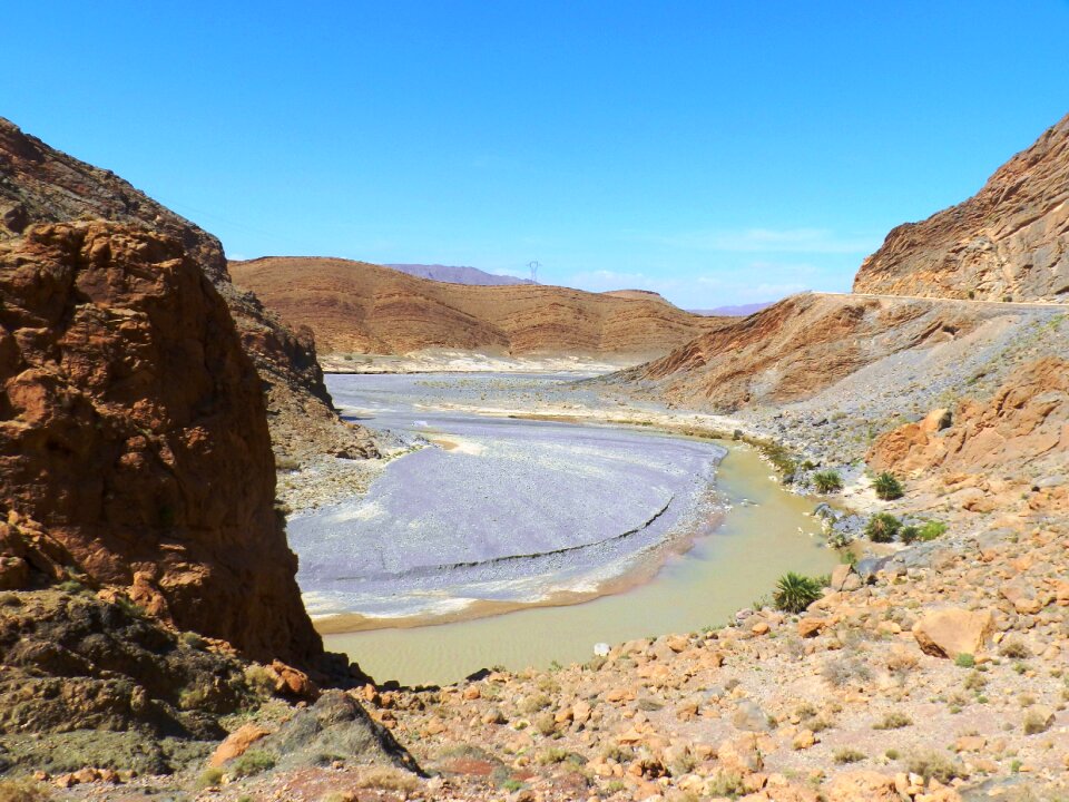 Morocco desert landscape
