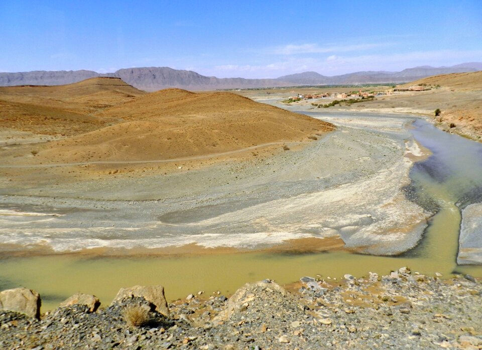Morocco desert landscape
