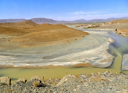 Morocco desert landscape