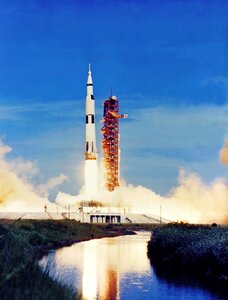 Plane outer space launching