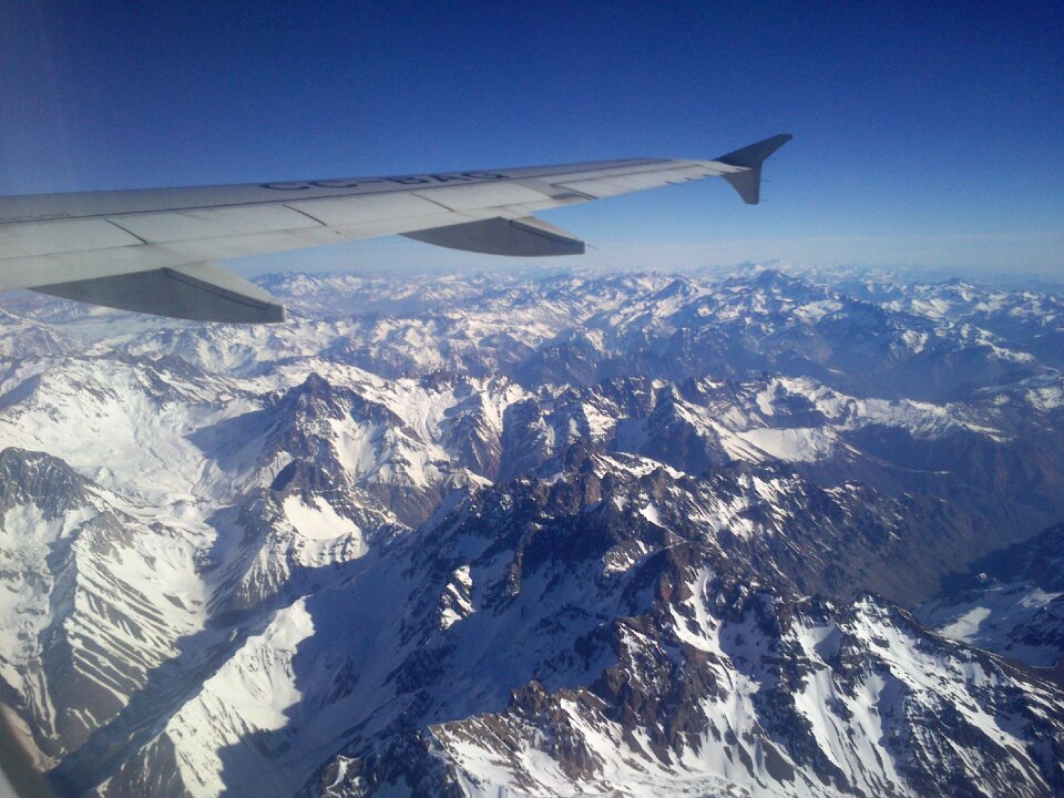 Cordillera plane snow