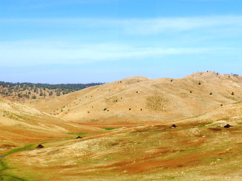 Morocco desert landscape