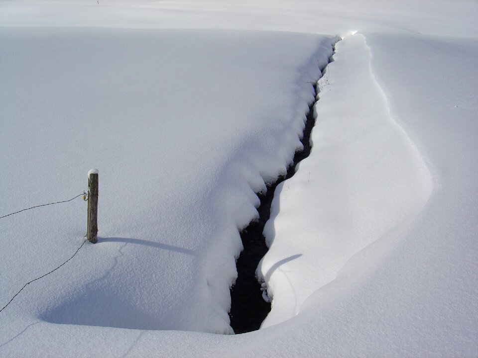 Wintry white winter cold