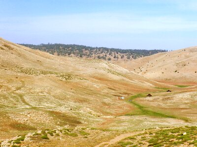 Morocco desert landscape photo
