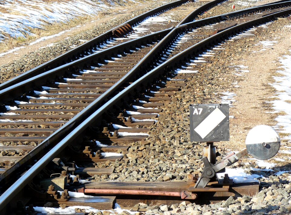Rail traffic railroad track railway