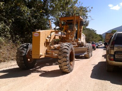 Builder machinery worker photo